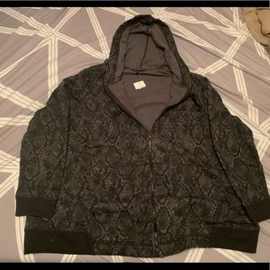 George black french terry full zip hoody XXXL